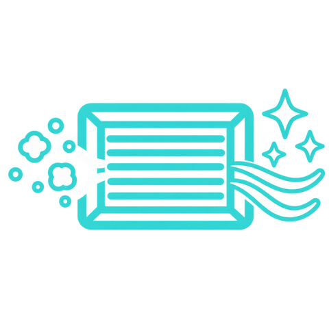 Air duct cleaning icon